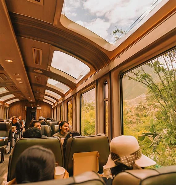 Panoramic cars of the PeruRail Vistadome Observatory Train | Journey to ...