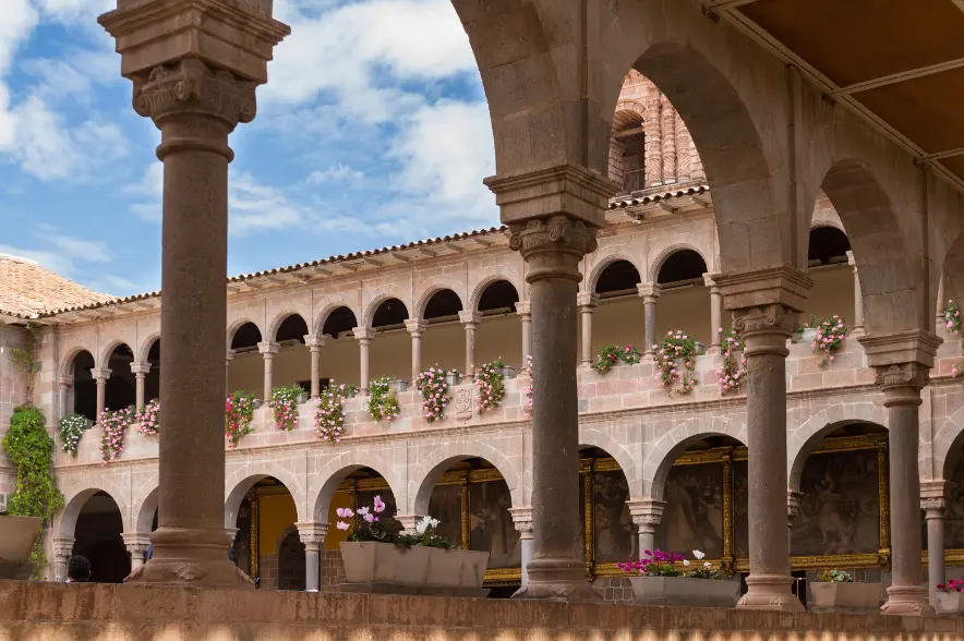 Interior of the Coricancha temple